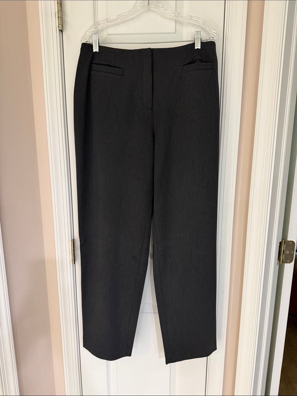 Talbots Classic Women’s  Dress Pants in Charcoal Gray, Size 14W